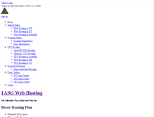 Tablet Screenshot of 1asgwebhosting.com
